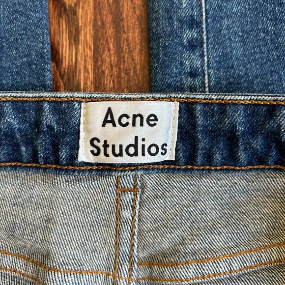 Acne Studios Row Straight Fit Jean - Picture 6 of 9